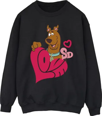 Immagine prodotto di Scooby Doo - Felpa "Love Heart" da uomo BI53391 (S) (Nero)