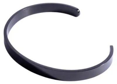 Obrázek produktu pro Černý otevřený náramek Elias Band MCGB6119B