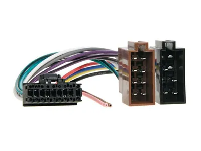 Produktbild von Radioanschlusskabel -> ISO SONY 18 PIN