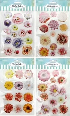Produktbild von Trötsch Blütensticker handmade