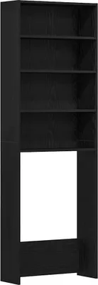 Obrázek produktu pro vidaXL Skříňka na pračku vzhledu černého dubu 64 x 24 x 190 cm
