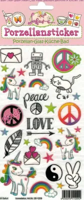 Produktbild von Porzellansticker Iconsdekor