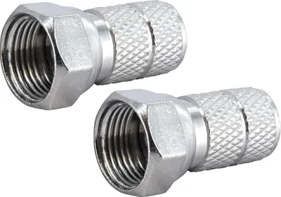 Produktbild von Schwaiger FST6502 531, F-Typ, Weiblich, Weiblich, Silber, Sichtverpackung