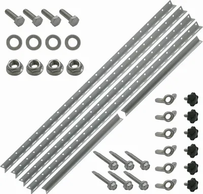 Produktbild von power-werk Halterung, verstellbar, bis 118 cm, 0°-90°, Aluminium, leicht