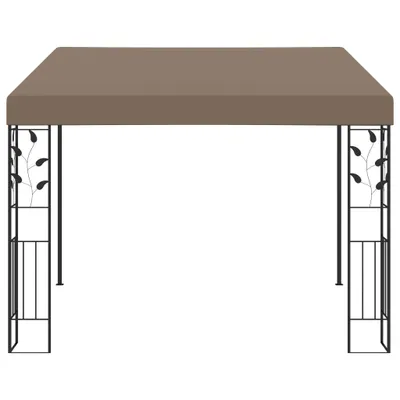 Produktbild von vidaXL Wand-Pavillon 3x3x2,5 m Taupe