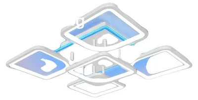 Immagine prodotto di Lampada da soffitto, telecomando, dimmerabile, retroilluminazione a 3 colori, app con regolazione dell'intensità luminosa tramite telecomando