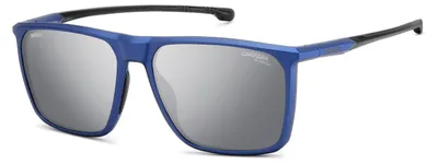 Image de CARRERA Ducati Carduc 034/S TZQ, lunettes de soleil pour hommes, bleu métallisé, dimensions : 59/16/145