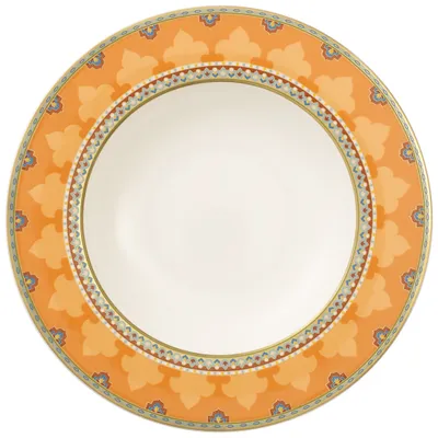 Produktbild von Villeroy & Boch Vorteilset 6 Stück Samarkand Mandarin Suppenteller Premium Bone Porcelain bunt 1047322700