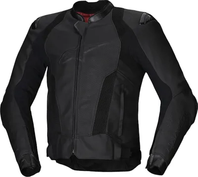 Productafbeelding van Alpinestars Missile V3 Airflow motorfietslederjack, zwart, maat 60