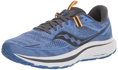 Productafbeelding van SAUCONY OMNI 21 W hardloopschoenen voor dames, model Horizon Shadow, kleur blauw-zwart, maat 6.5