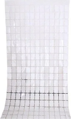 Produktbild von Flächenvorhang 200x100 cm weiß