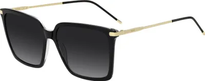 Zdjęcie produktu dla Okulary przeciwsłoneczne damskie Hugo Boss BOSS 1947/S Black crystal 2 57/15/140