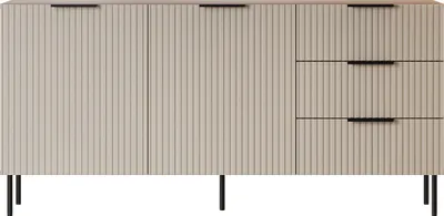 Obrázek produktu pro Furniture24 Almera 1 Příborník 156 X 75 X 42 cm Ořech / Kašmír