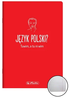 Obrázek produktu pro Zápisník A5 60k řádků Polský jazyk Herlitz