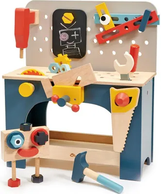 Obrázek produktu pro Tender Leaf Toys Table top tool bench, DIY, 3 rok/roky