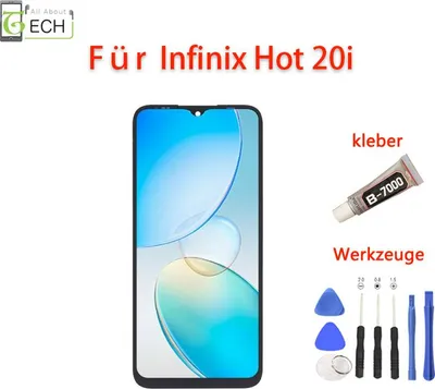 Produktbild von Für Infinix Hot 20i X665E LCD Display Touchscreen Bildschirm