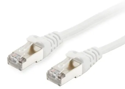 Produktbild von Equip Cat.6A S/FTP Patchkabel, 5.0m, Weiß, 5 m, Cat6a, S/FTP (S-STP), RJ-45, RJ-45, Weiß