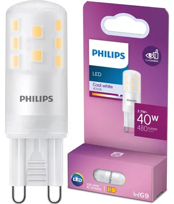 Produktbild von Philips LED-Lampe G9 Kapsel 3,7W = 40W 480 lm 4000 K Neutralweiß 320°
