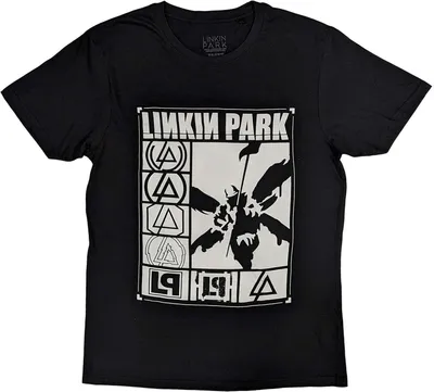 Image de Linkin Park - T-Shirt Logo pour homme/femme unie RO9226 (XL) (Noir)