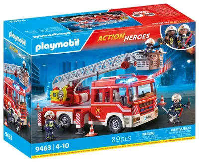 Produktbild von PLAYMOBIL City Action 9463 Feuerwehr-Leiterfahrzeug