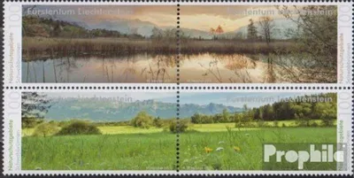 Produktbild von Briefmarken Liechtenstein 2015 Mi 1761-1764 Viererblock (kompl.Ausg.) postfrisch Schwabbrünnen