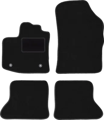 Image de Tapis en velours noir pour : Dacia Dokker Minivan (2013-)