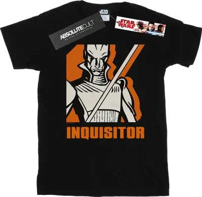 Produktbild von Star Wars - "Rebels Inquisitor" T-Shirt für Herren BI47536 (L) (Schwarz)
