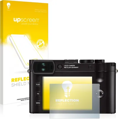 Produktbild von upscreen Schutzfolie für Leica Q2 Displayschutz Displayschutzfolie Folie Matt Entspiegelungsfolie