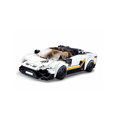 Immagine prodotto di Sluban auto sportiva italiana bianca M38-B0957