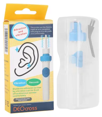 Image de Nettoyeur d'oreilles confortable, aspirateur électrique, bouchons d'oreille souples pour enfants