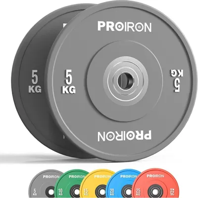 Zdjęcie produktu dla Talerze olimpijskie PROIRON 50mm Hartgummi 5-25kg 2x5KG