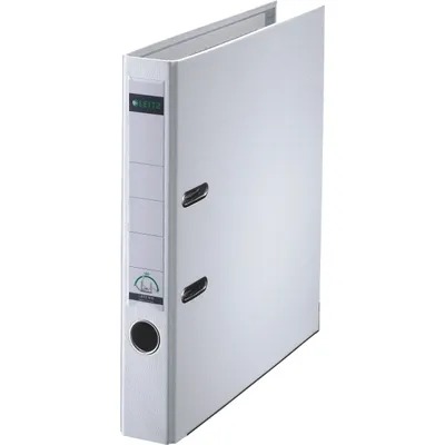 Produktbild von Leitz Ordner 10155001 DIN A4 52mm PP weiss