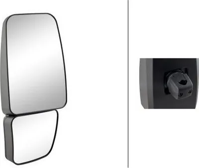 Produktbild von HELLA Außenspiegel 8SB 015 039-061 Rechts 191mm 424mm