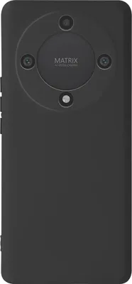 Produktbild von Jaym, Premium Silikonhülle Mikrofaser Honor Magic 5 Lite, Schwarz