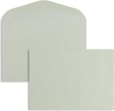 Produktbild von Briefumschläge C6 75g/qm gummiert VE=1000 Stück grau