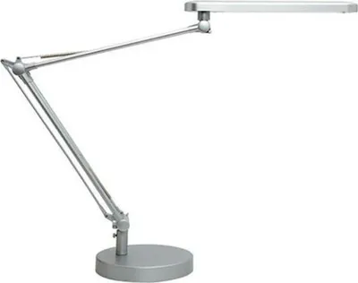 Produktbild von unilux MAMBO LED-Schreibtischlampe grau