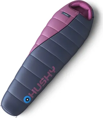 Produktbild von Husky Mumienschlafsack Motion für Damen 2024 -20°C - 200 cm - Blau - Pink