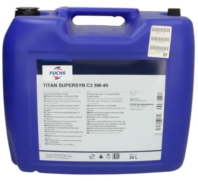 Produktbild von FUCHS Supersyn C3 für 5W-40 20 Liter Motoröl Motorenöl 9.55535-S2 WSS-M2C917-A 229.31 229.51 505 00 505 01 Öl