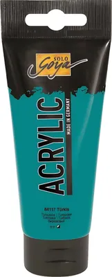 Produktbild von SOLO GOYA Acrylic Türkis 100 ml Tube