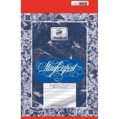 Produktbild von Briefblock Staufenpost A4 100 Blatt liniert 70g/qm weiß