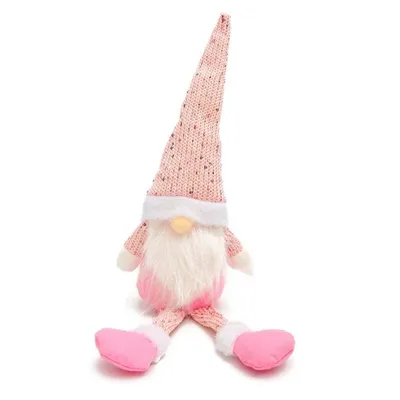 Produktbild von eCa Weihnachtsdekoration Elfe 46 cm rosa