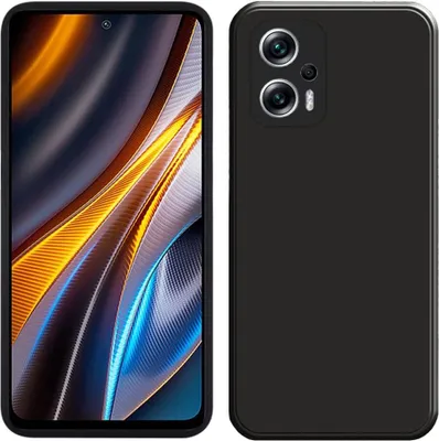 Produktbild von Xiaomi Poco X4 GT 5G Hülle, Flüssig Silikon Weich Gummi Schutzhülle für Xiaomi Poco X4 GT 5G Black