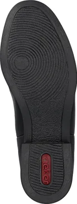 Produktbild von Rieker Damen Stiefelette klassischer Chelsea Boot mit Gummizug 77050, Größe:39 EU, Farbe:Schwarz