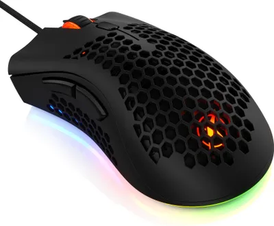 Obrázek produktu pro Niceboy ORYXM6662, Pro praváky, Optický, USB Typ-A, 7200 DPI, Černá