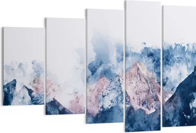Produktbild von Bild auf Leinwand - Leinwandbild - Abstraktion modern - 150x100cm - Wand Bild - Wanddeko - Leinwanddruck - Bilder - Kunstdruck - Wanddekoration - Leinwand bilder - Wandkunst - EG150x100-3886