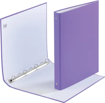 Produktbild von DONAU 3733001F-23 Ringmappe, A4, 4-Ring, 20mm, violett