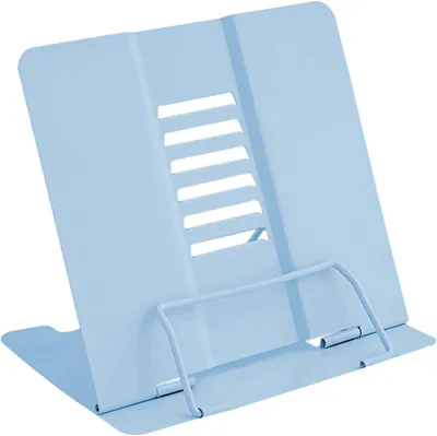 Imagen del producto de Soporte para libros de metal, con ángulo ajustable, multifuncional, para niños, oficina y escuela