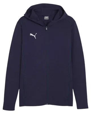 Produktbild von Puma - "TeamFINAL Casuals" Hoodie mit durchgehendem Reißverschluss für Herren GT16985 (S) (Marine)
