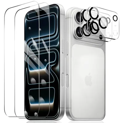 Produktbild von 2X Schutzglas (Display + Kamera) für iPhone 17 Pro Panzerglas Schutz Glas Folie