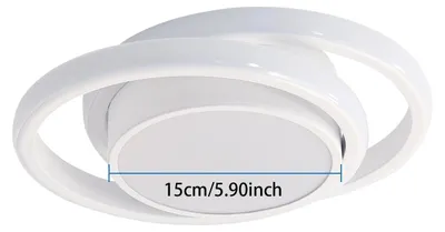 Obrázek produktu pro Stropní svítidlo, LED, s nastavitelnou barvou světla, 36W, studená bílá